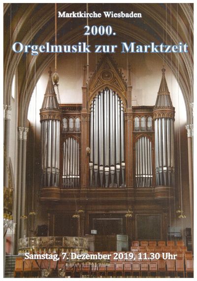 2000th Organ Music at Market Time