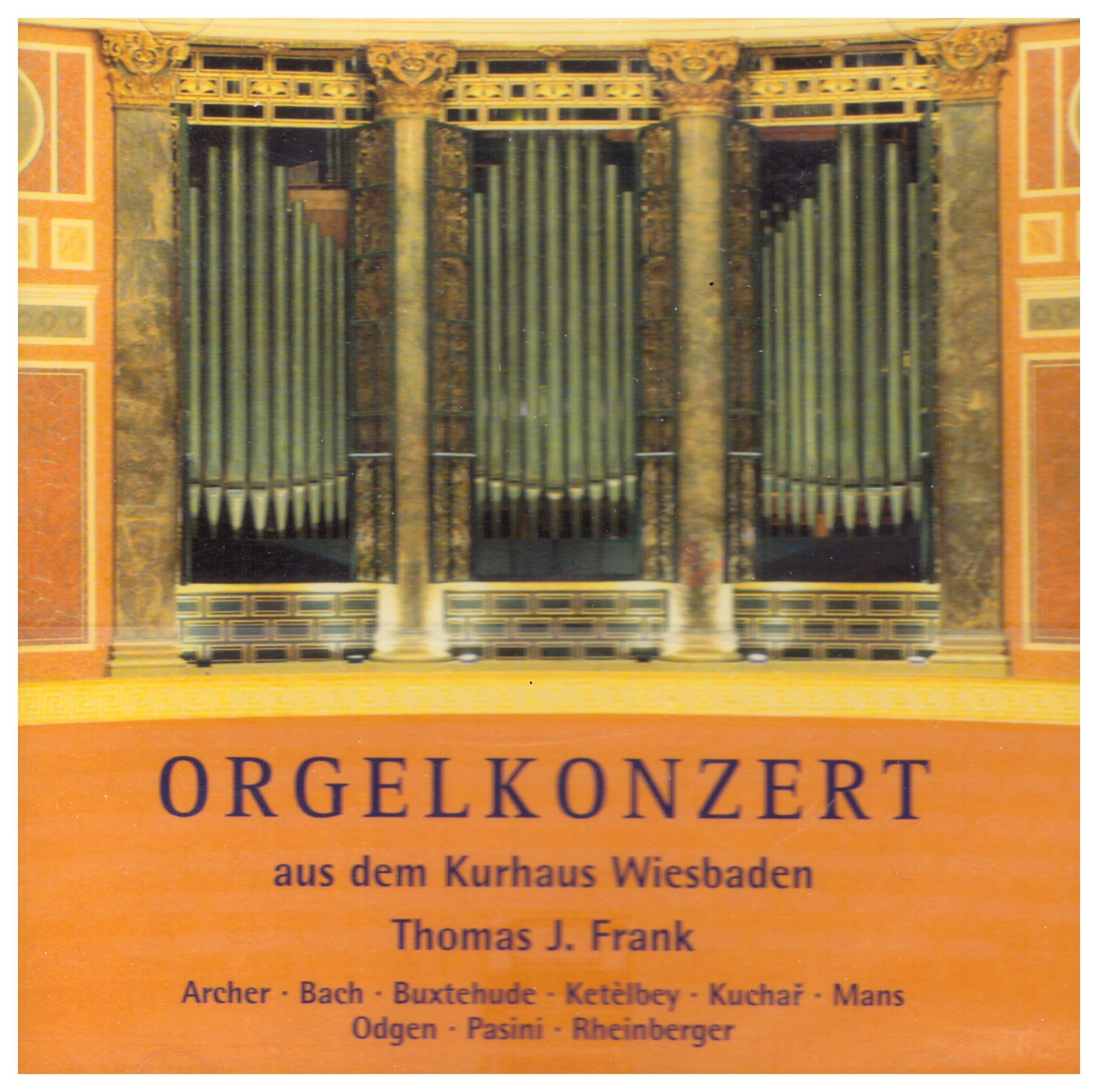 Organ Recital<br>at Wiesbaden Kurhaus<br> Concert Hall